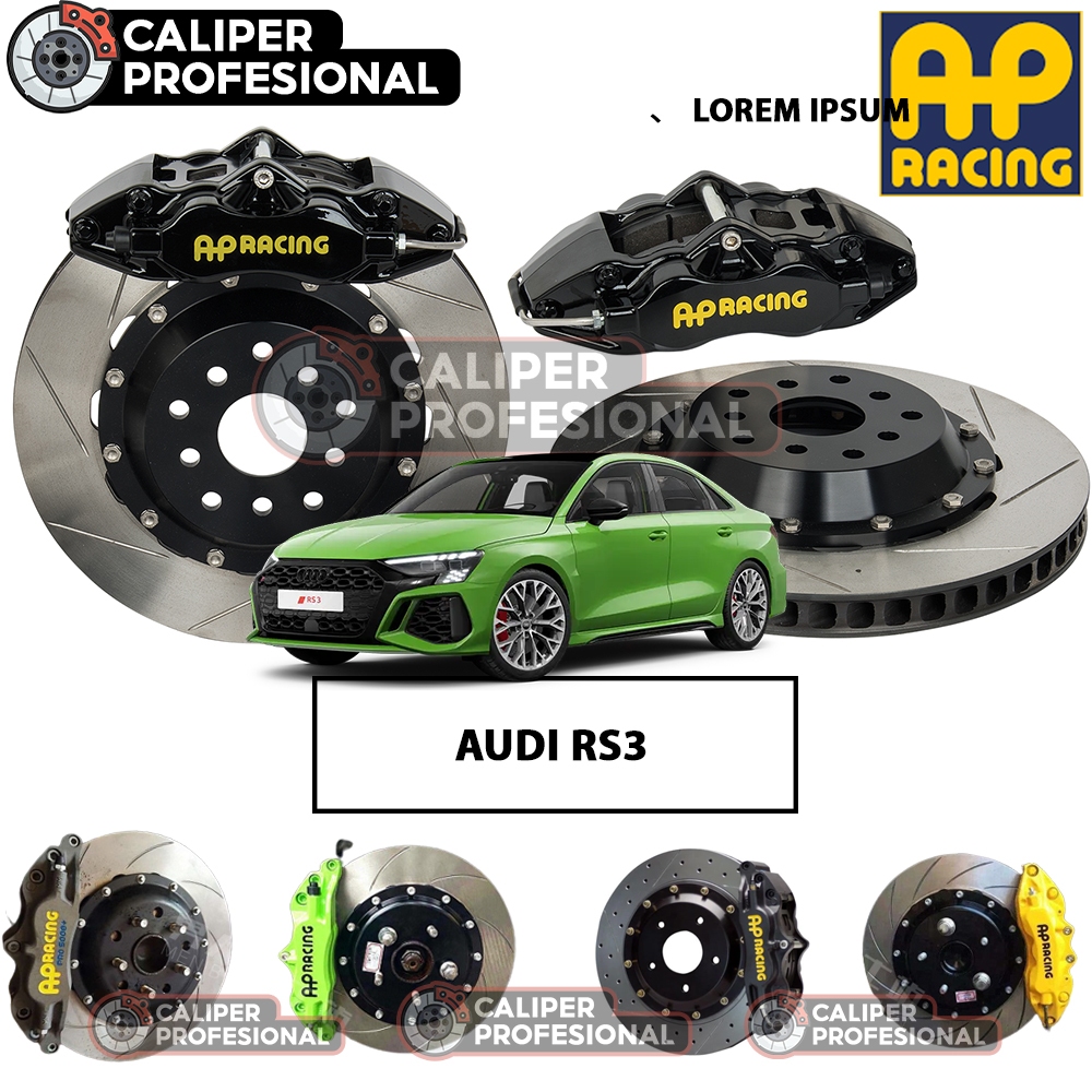 AP Racing Audi RS3 Brake Caliper Kit CP5200 4 Pot (17'' RIM / 330MM) Shopee Malaysia