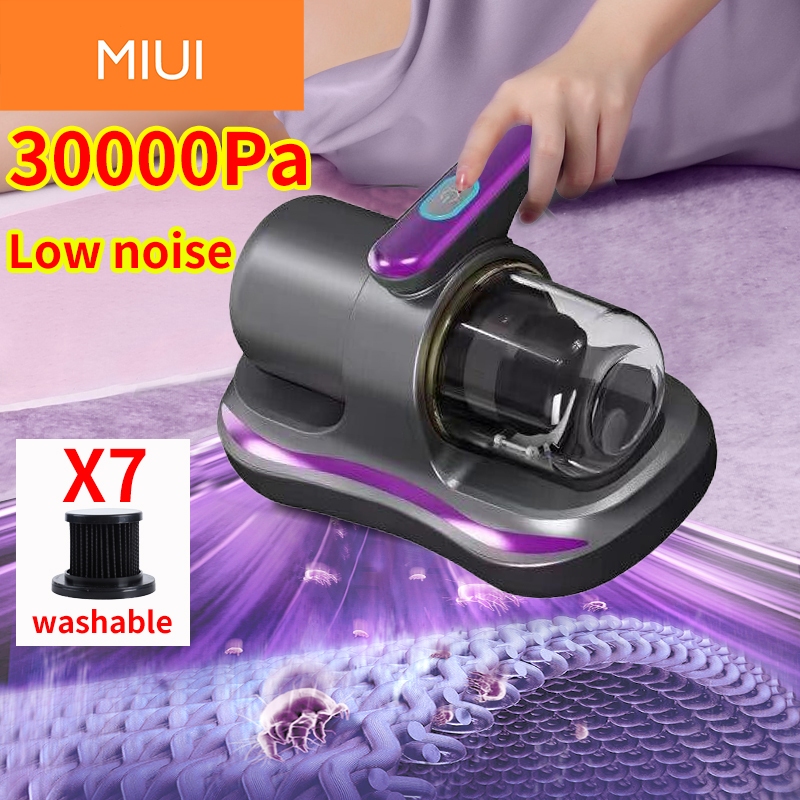 3 Months Warranty 30000PA Portable Dust Mite Vacuum Cleaner Wireless