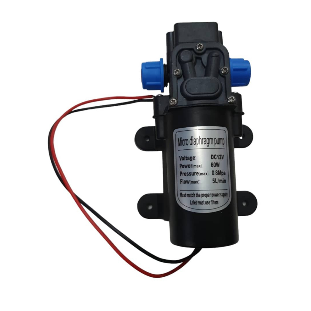 DC 12V 60W 72W water pump micro diaphragm high pressure water pump