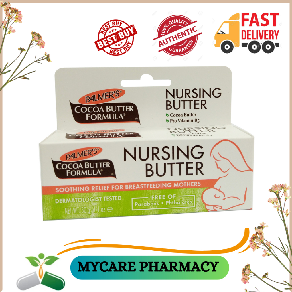 Palmer's Cocoa Butter Formula Nursing Butter Nipple Cream 30g Shopee