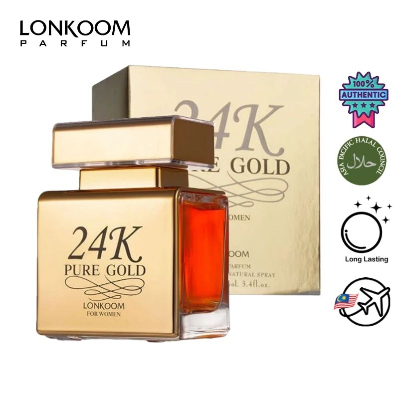 Lonkoom perfume best sale 24k gold