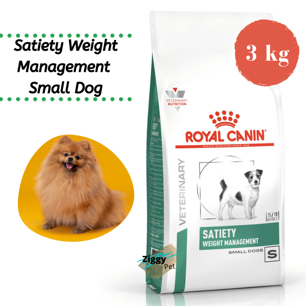 Royal Canin Satiety Weight Management Small Dog Dry Food 3kg | Shopee ...