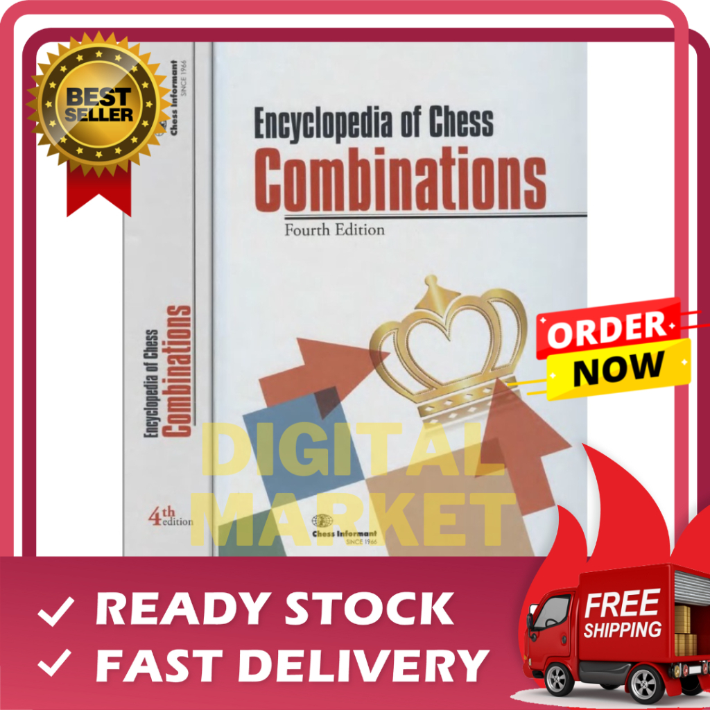 BEST SELLER ! CHESS BOOK Encyclopedia of Chess Combinations (4th Ed