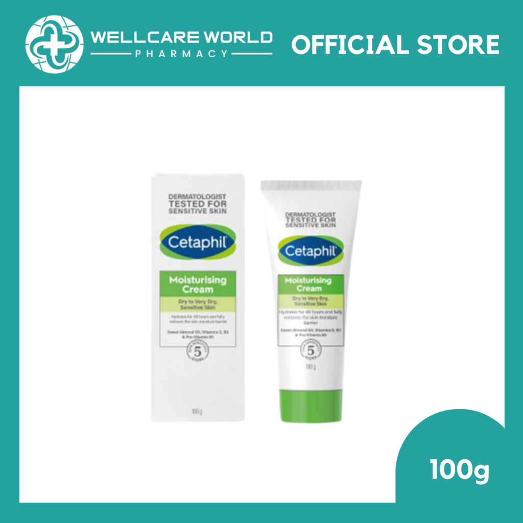 Cetaphil Moisturising Cream 100g Shopee Malaysia