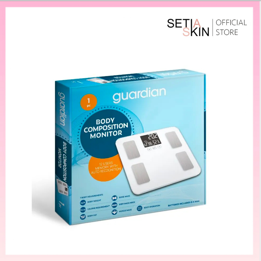 Guardian Body Composition Monitor Weighing Scale Ef881H Shopee Malaysia