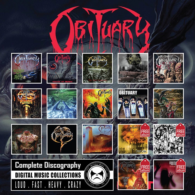 OBITUARY - Complete Discography (1989 - 2023) [Digital Download Album ...