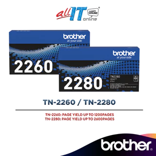 Brother TN-2260 / TN-2280 Toner Cartridge (Black) for 2240D 2250DN 2270DW 7060D 7360 7860DW 2260 2280