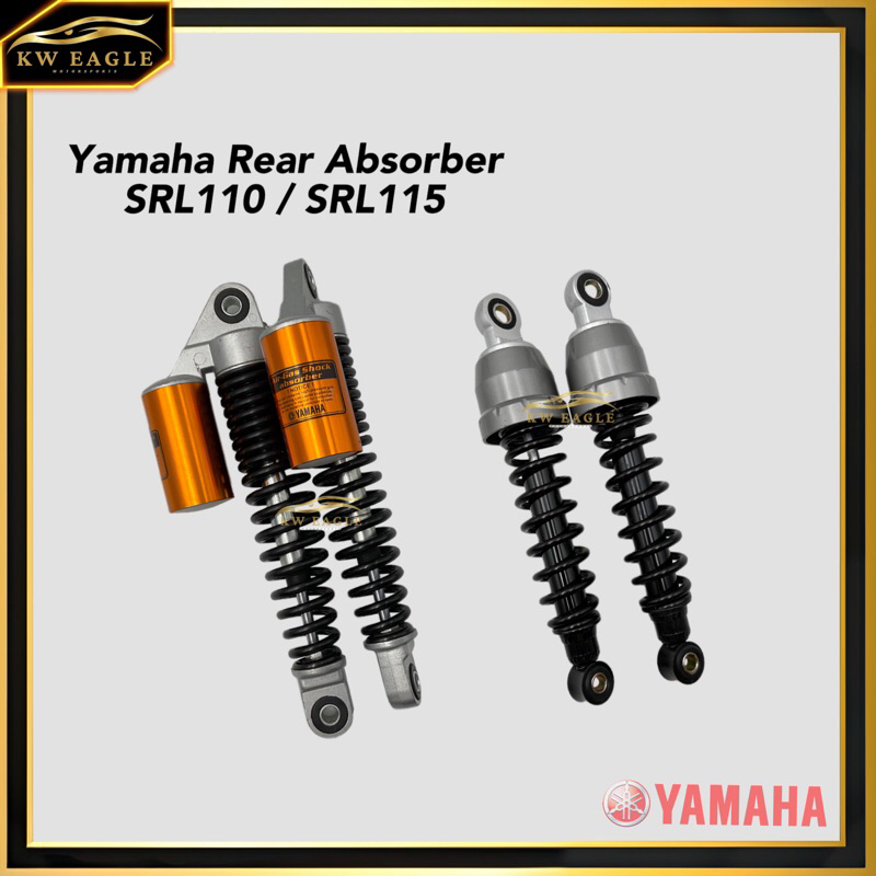 ABSORBER YAMAHA SRL110 SRL115 LAGENDA 110Z 110ZR SRL110ZR 270MM REAR ...