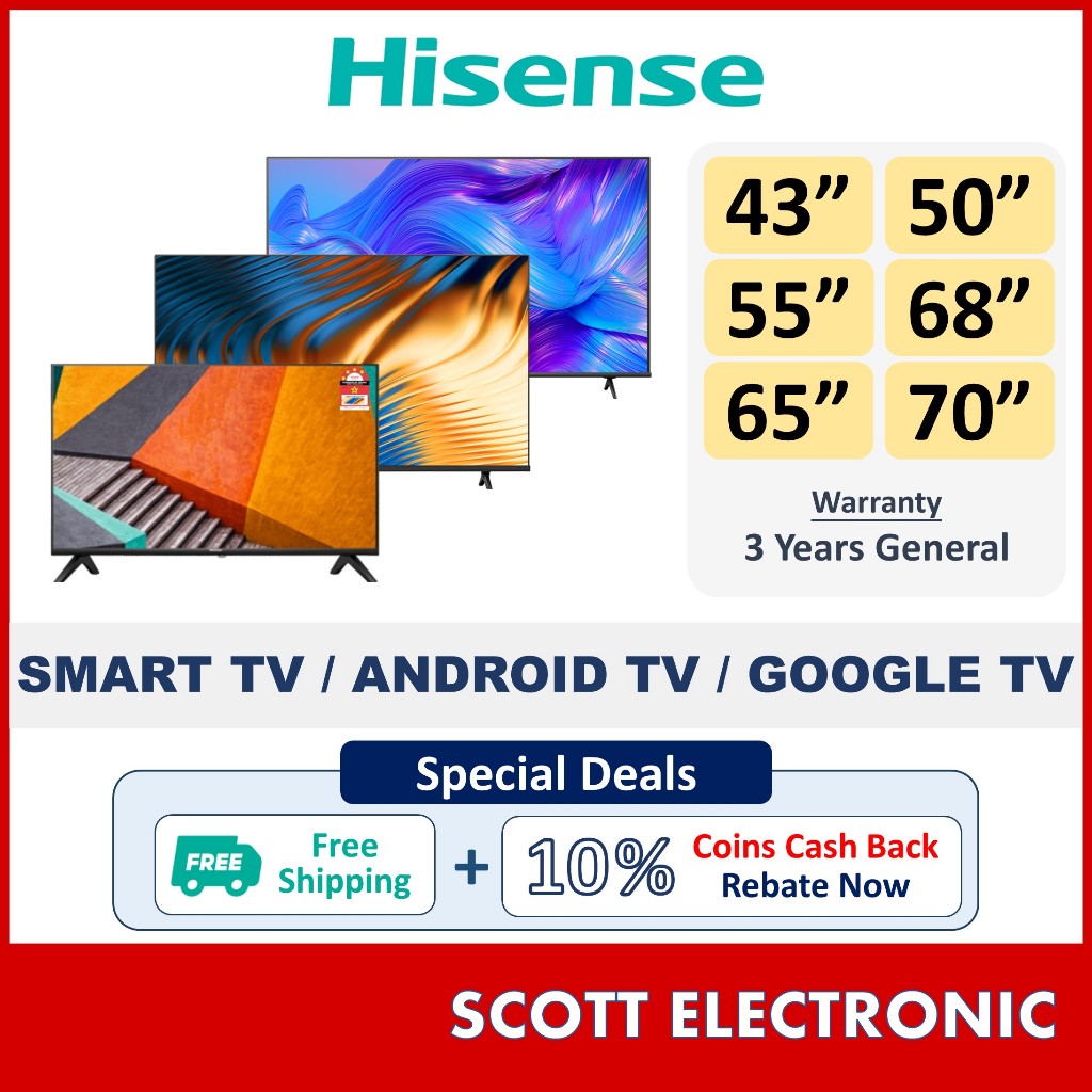 Smart TV 43 Full HD Hisense H4318FH5