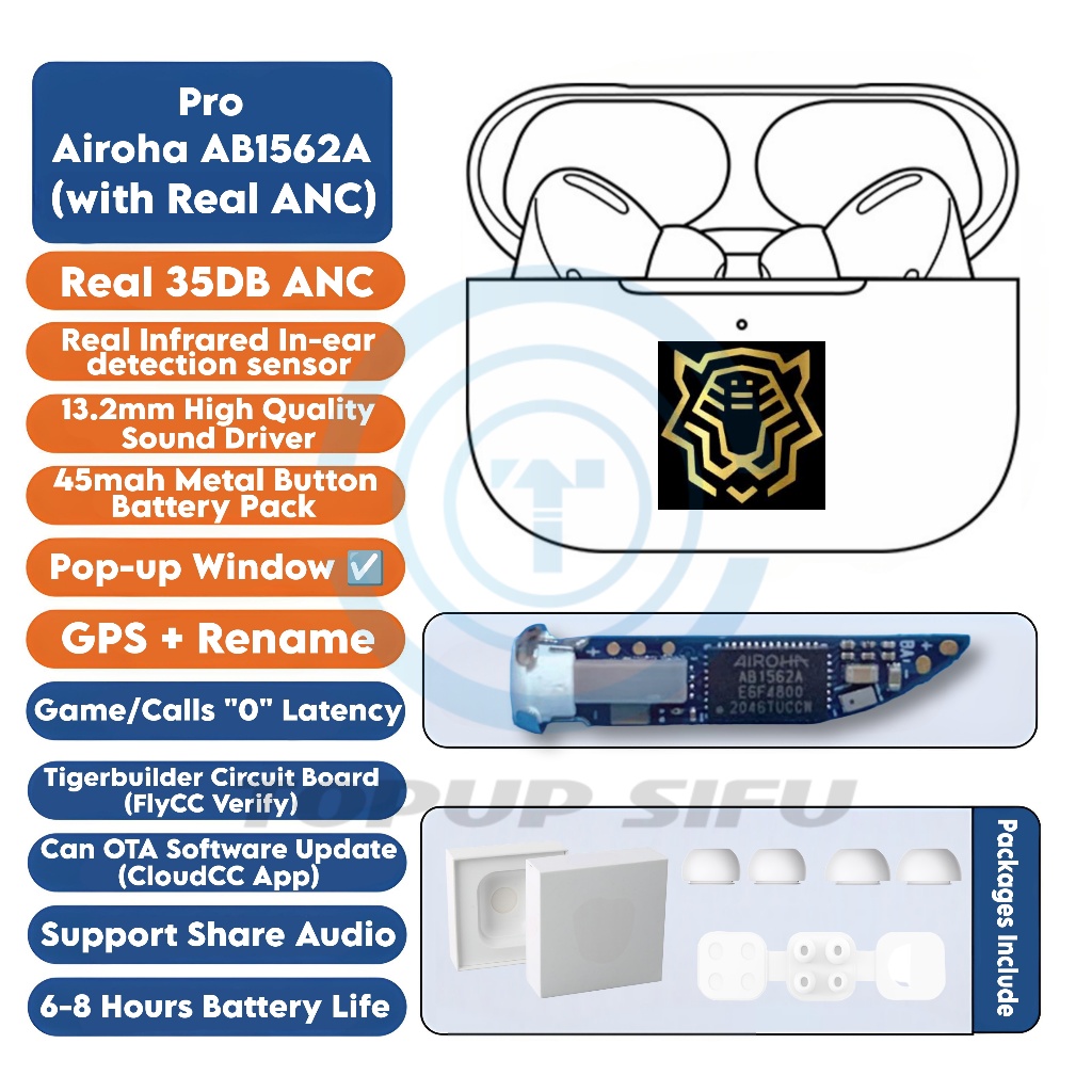 [READY STOCK] LT STORE | Airoha Chip A-PRO A@Pods Change Name Popup ...
