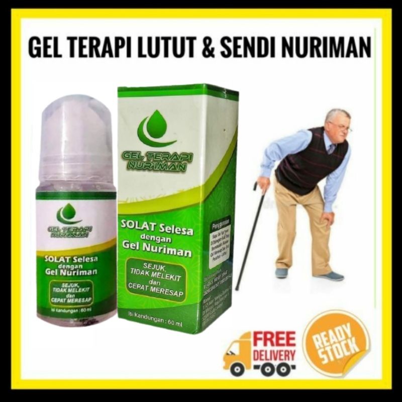 🔥gel Lutut Nuriman🔥 Gel Terapi Lutut Dan Sendi Nuriman Ubat Gout Ointments Ubat Sakit Urat