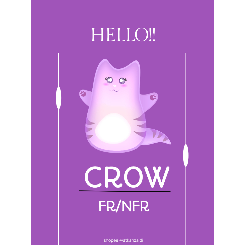 THIS IS 🖤 C...R...O...W 🖤 trusted limited stock ready stock 🖤🤗