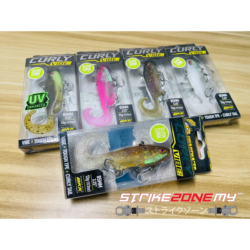 Chasebaits Curly Vibe 85mm 23g - Lures