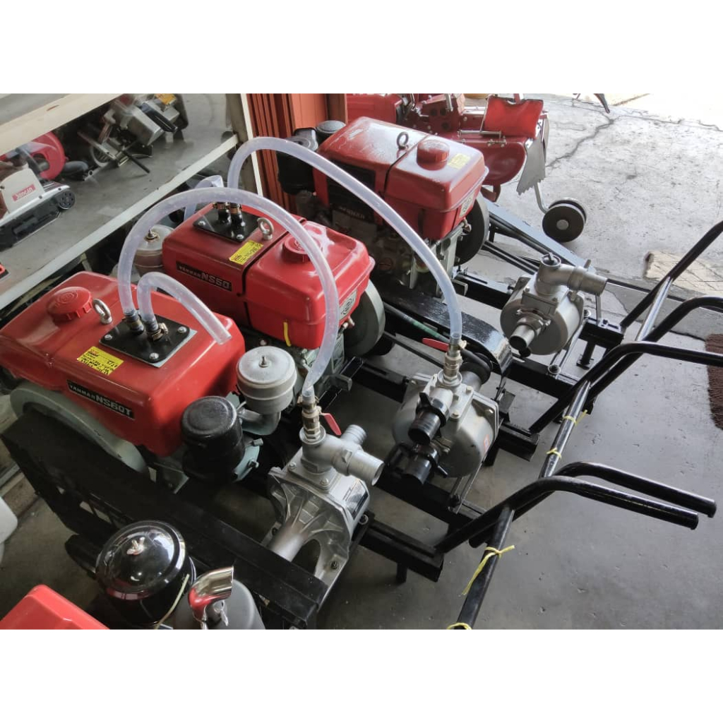 SECONDHAND/RECOND YANMAR DIESEL ENGINE NS50,NS60,NS70 C/W WATER PUMP 2