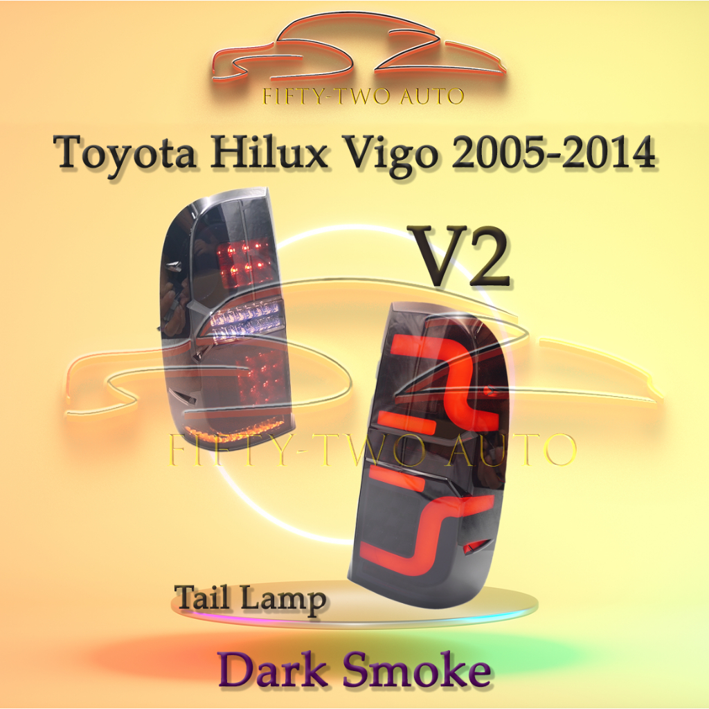 Toyota Hilux Vigo Tail Lamp V Running Led Signal Lampu