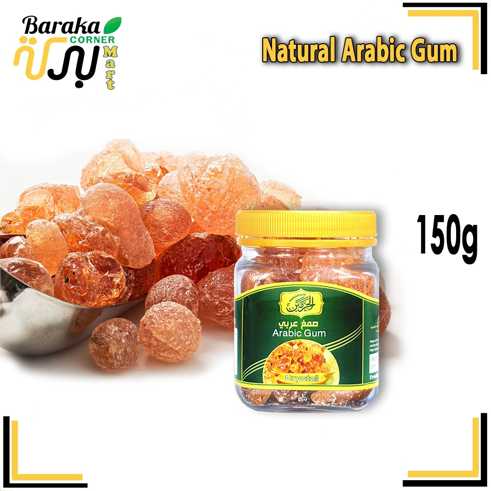 150g Arabic Gum Crystal / Alharamain Gam Arab / Gum Arabic Powder ...