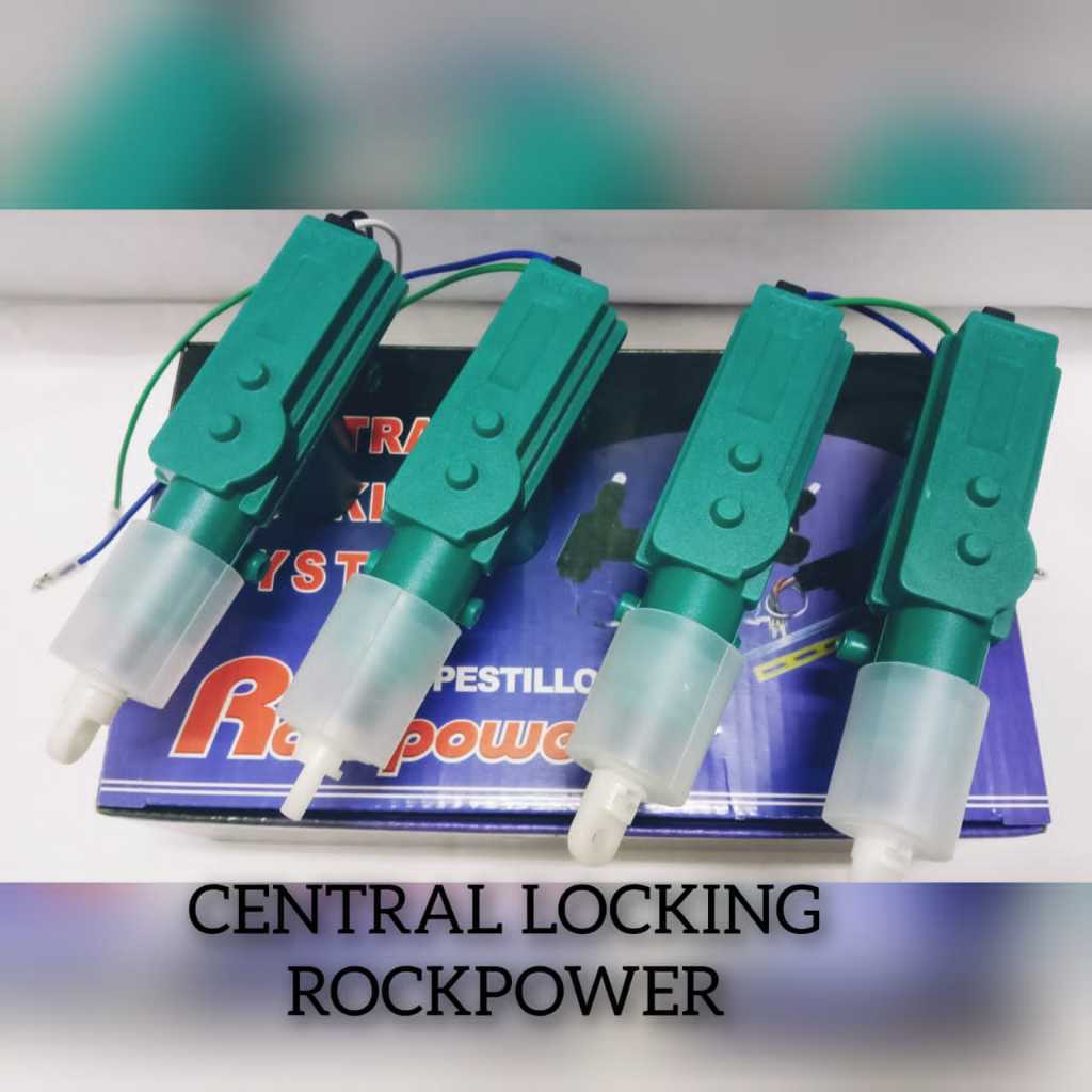 Rockpower Central Locking Fullset System (All Vehicle Models ) Shopee