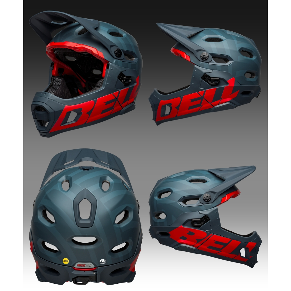 Bell Super DH Spherical Cycling Helmet Fullface / Bicycle Helmets