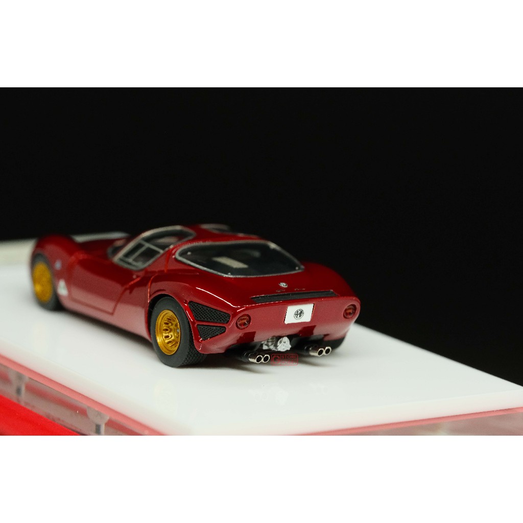 DMH 1/64 Alfa Romeo TIPO 33/2 STRADALE MIDTERM TYPE Metallic