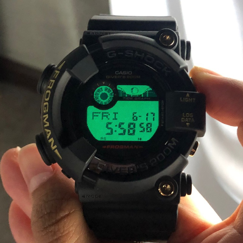 G Shock 35th Anniversary Origin Gold Series Frogman GF 8235D 1 Shopee Malaysia