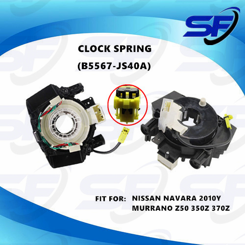 NISSAN NAVARA 2010Y MURRANO Z50 350Z 370Z CLOCK SPRING B5567JS40A