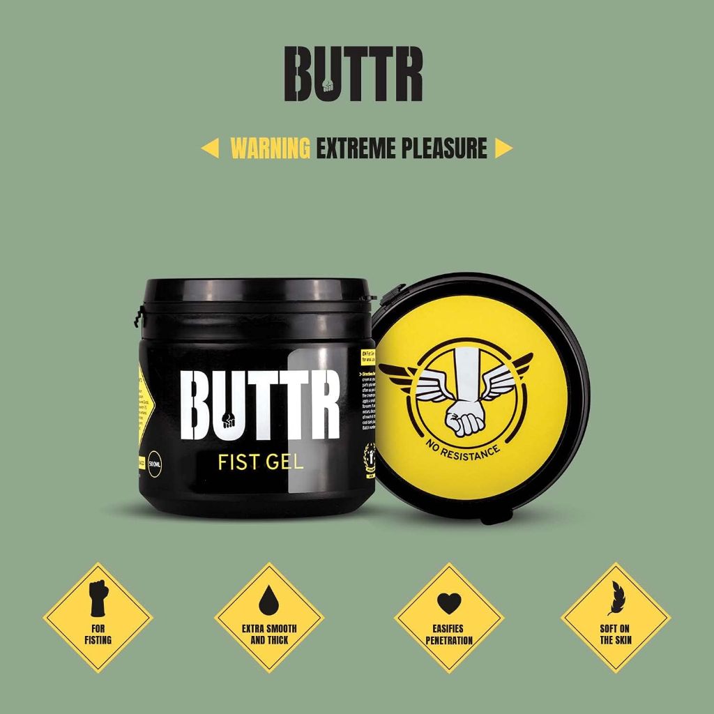 BUTTR Fisting 500 ml - Anal Butter (Buttery Feel, Silicone Based, Water
