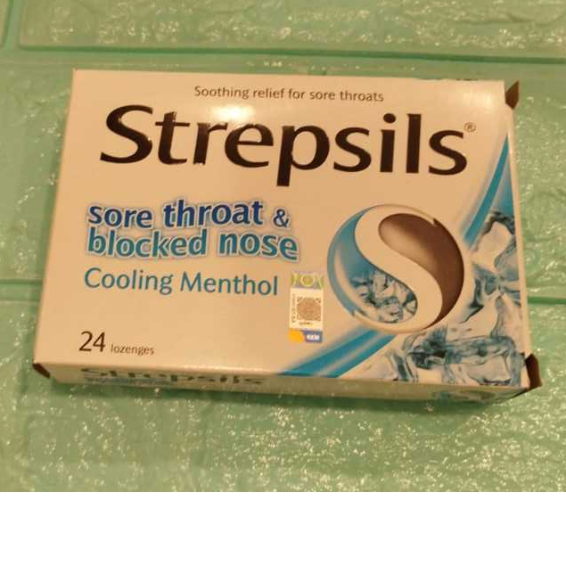 Strepsil 24's(Chesty Cough/Orange w Vitamin C/Sore throat&blocked nose