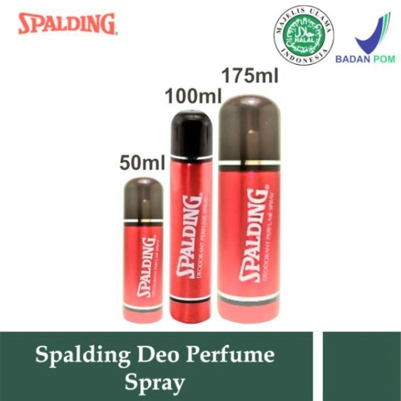 SPALDING DEODORANT PERFUME SPRAY. 175ml/100ml Shopee Malaysia