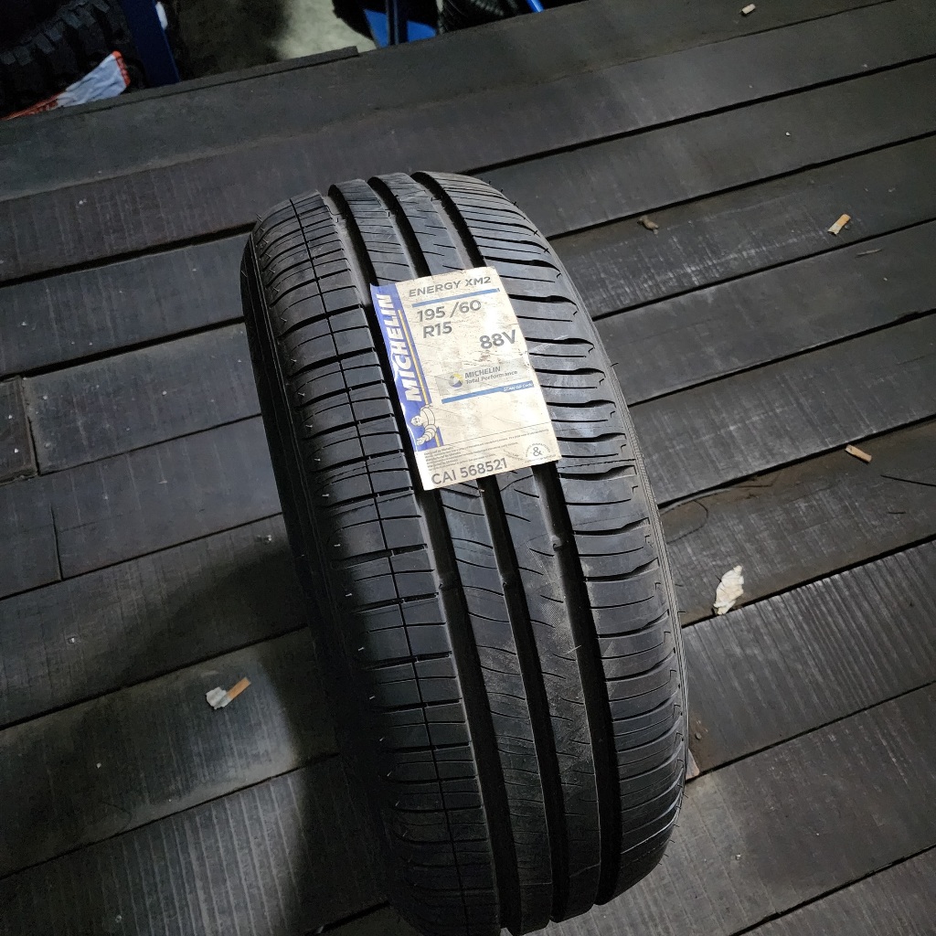 (Year 19) Michelin Energy XM2 195/60R15 Inch Tayar Tire (FREE ...