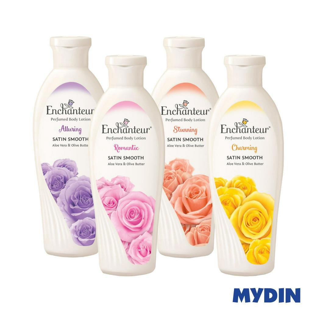 Enchanteur Perfumed Body Lotion Moisture Silk Aloe Vera And Olive