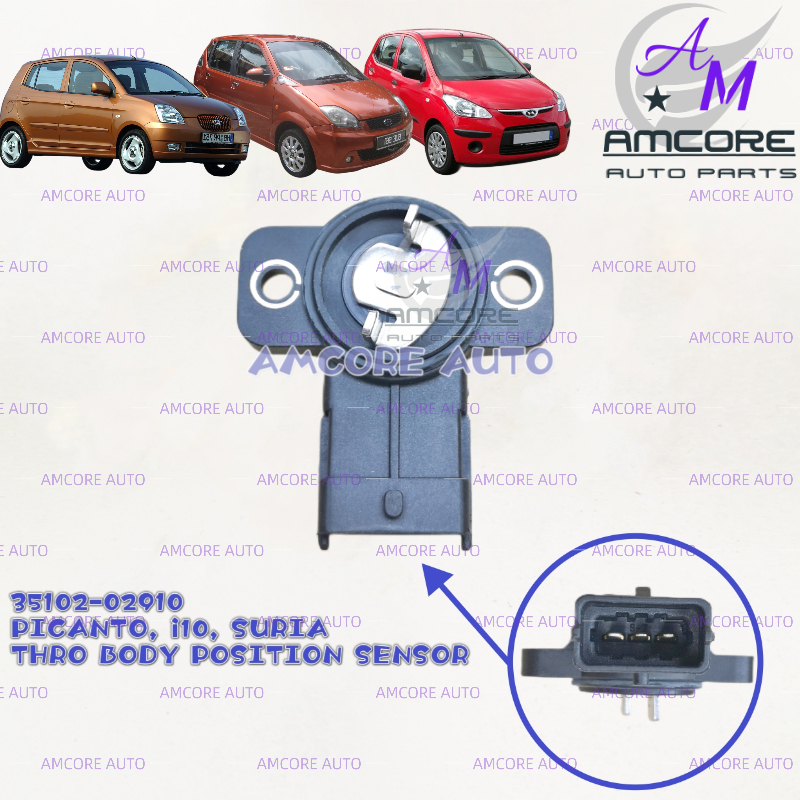 KIA PICANTO MORNING / i10 / SURIA THROTTLE BODY TPS SENSOR / THROTTLE