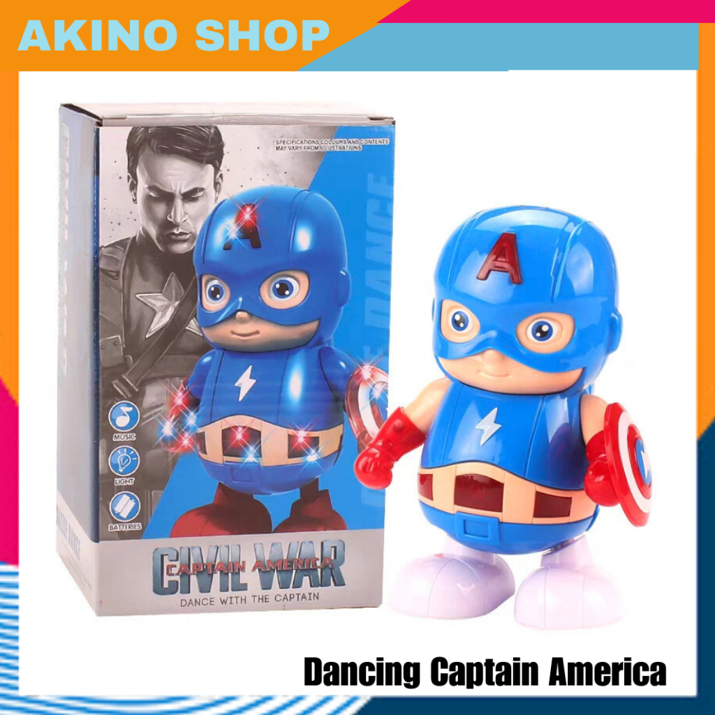 Dance With The Captain Dancing Toys Captain America Super Hero Avengers ...