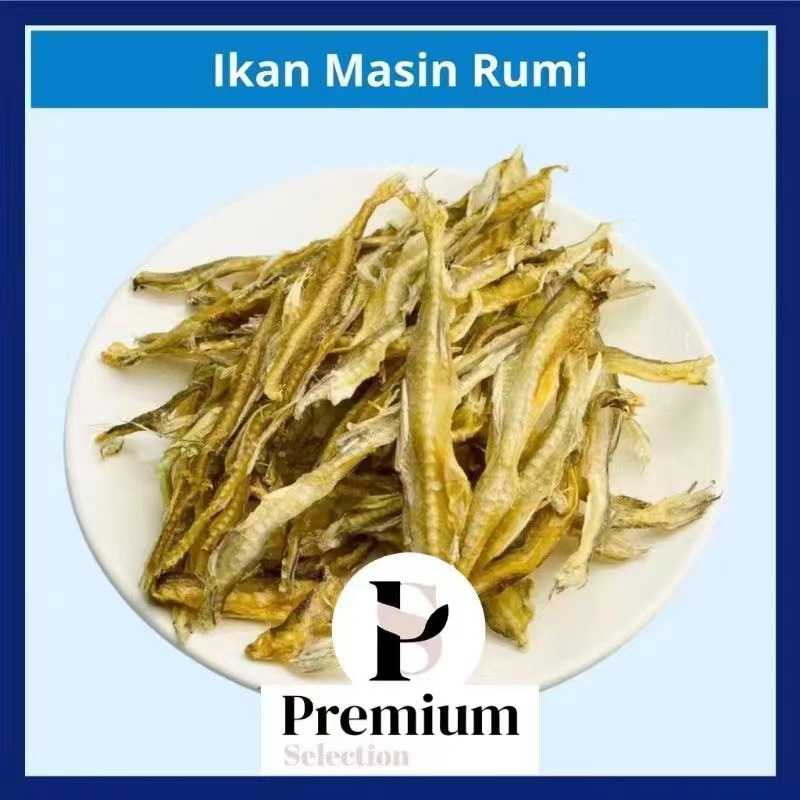 SEKINCHAN Ikan Masin Rumi tempatan gred A 200g+-/500g+- salted fish ...