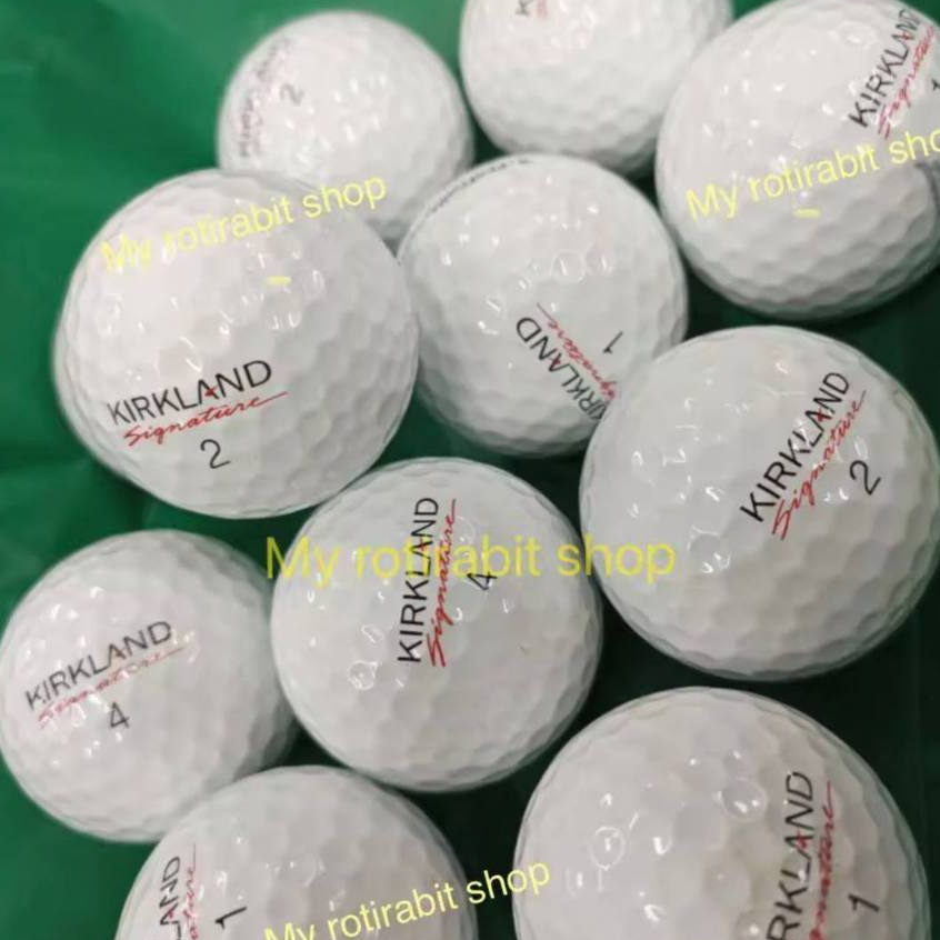 GOLF BALLS USED10balls Foremost, Kirkland, Callaway chrome soft