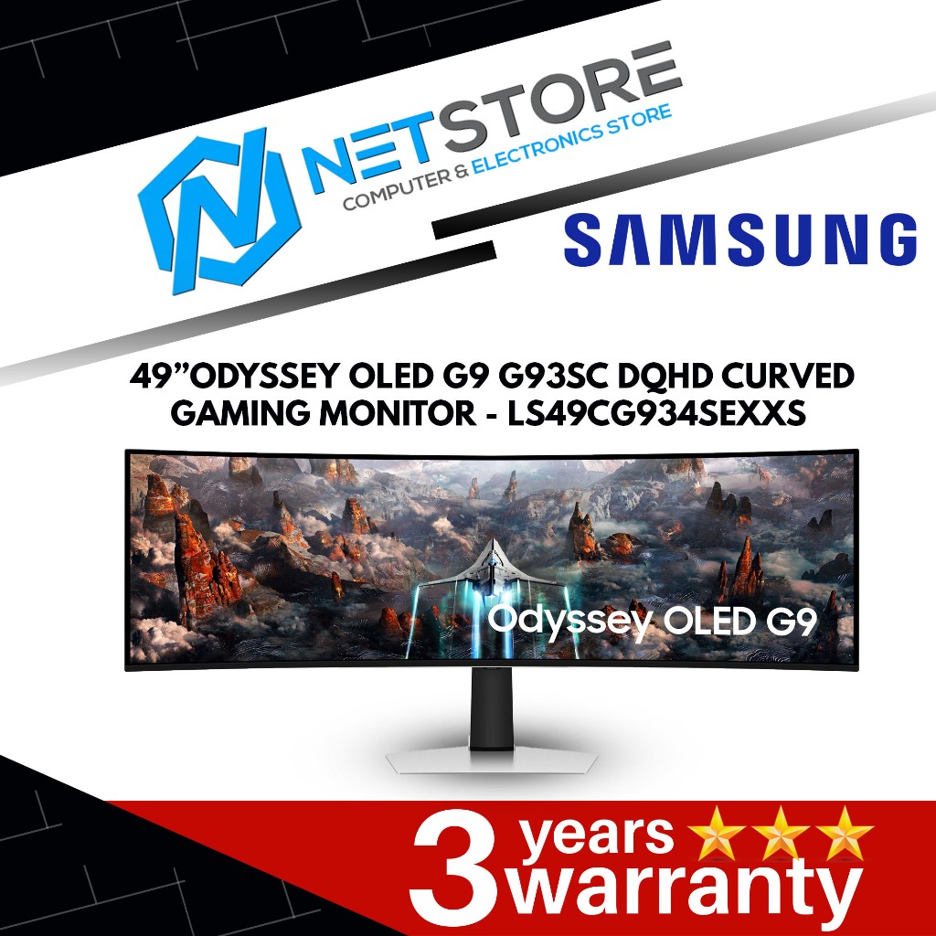 Gaming Monitor G93Sc | 49 Odyssey OLED G9 G93SC LS49CG934SMXUE – PNSWG