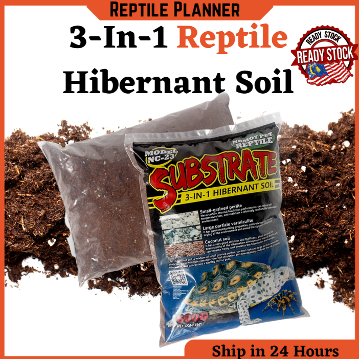 Hibernant Soil Vermiculite Reptile Coconut Fiber Substrate Turtle