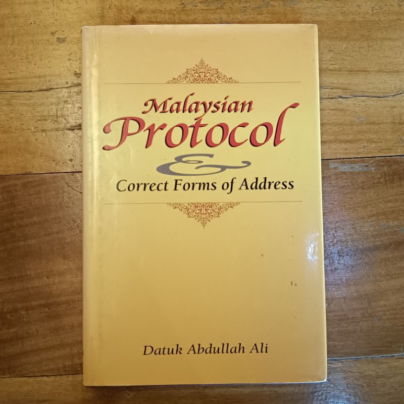 Malaysian protocol correct forms of address shopee malaysia