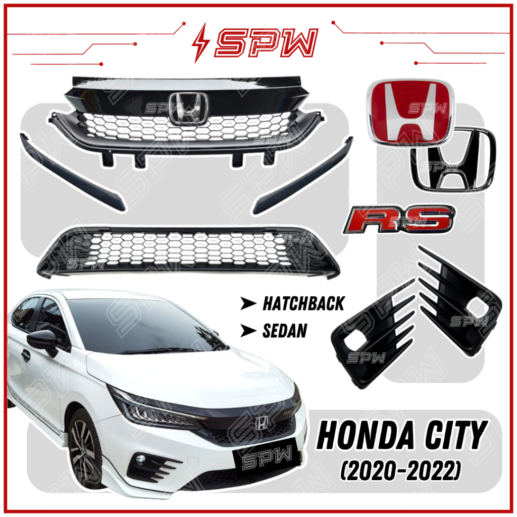 Honda City Sedan / Hatchback (2020-2022) RS Bodykit Front Grill GN2 GN3 ...