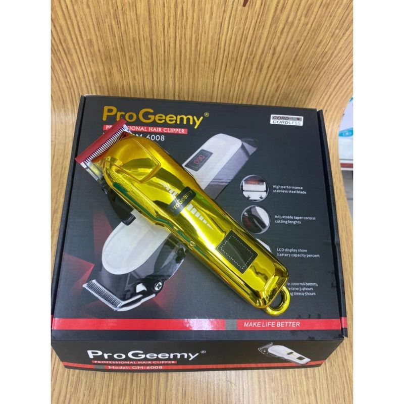 Geemy/pro Geemy GM-6008 professional hair clippers and shaver | Shopee ...