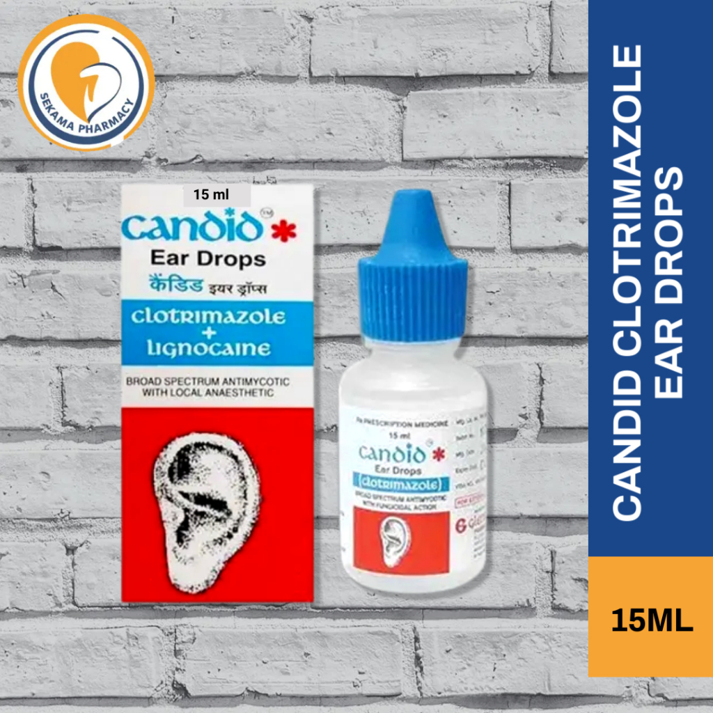 CANDID EAR DROPS (EAR WAX REMOVAL) 15ML [EXP 10/2025] Shopee Malaysia