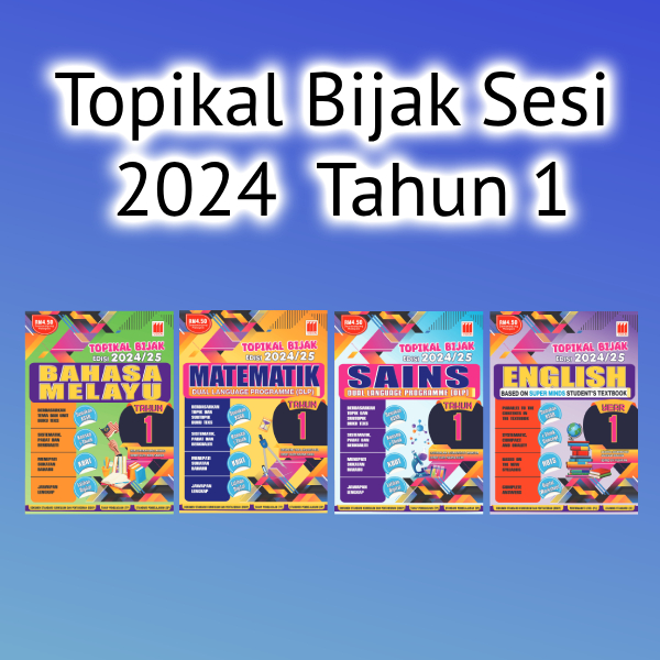 2024 BUKU KERJA TOPIKAL BIJAK TAHUN 1 | Shopee Malaysia