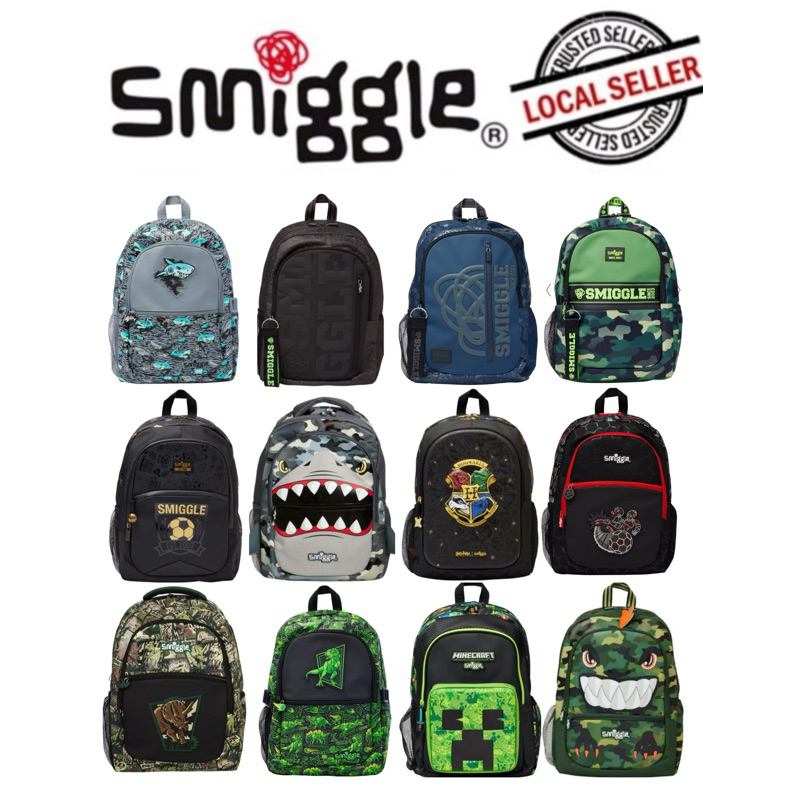 Australian Original Smiggle Hot-selling Children's Schoolbag Boy