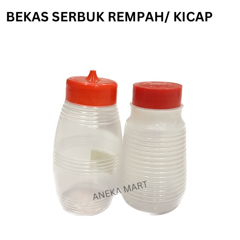 Bekas Kicap Plastic Mamak/ Bekas Serbuk Lada Hitam/ Bekas Rempah/ Soy