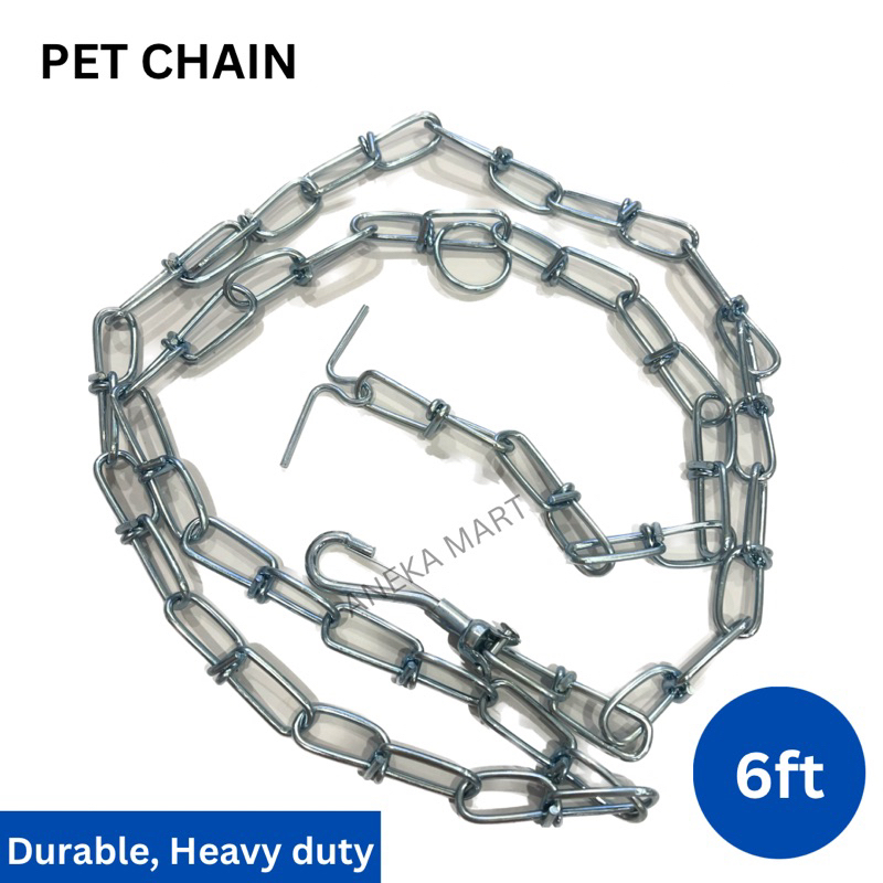 Dog Chain Metal thick Dog Chain Animal Chain Pet Leash Chain Heavy Duty Pet Chain 6 Shopee Malaysia