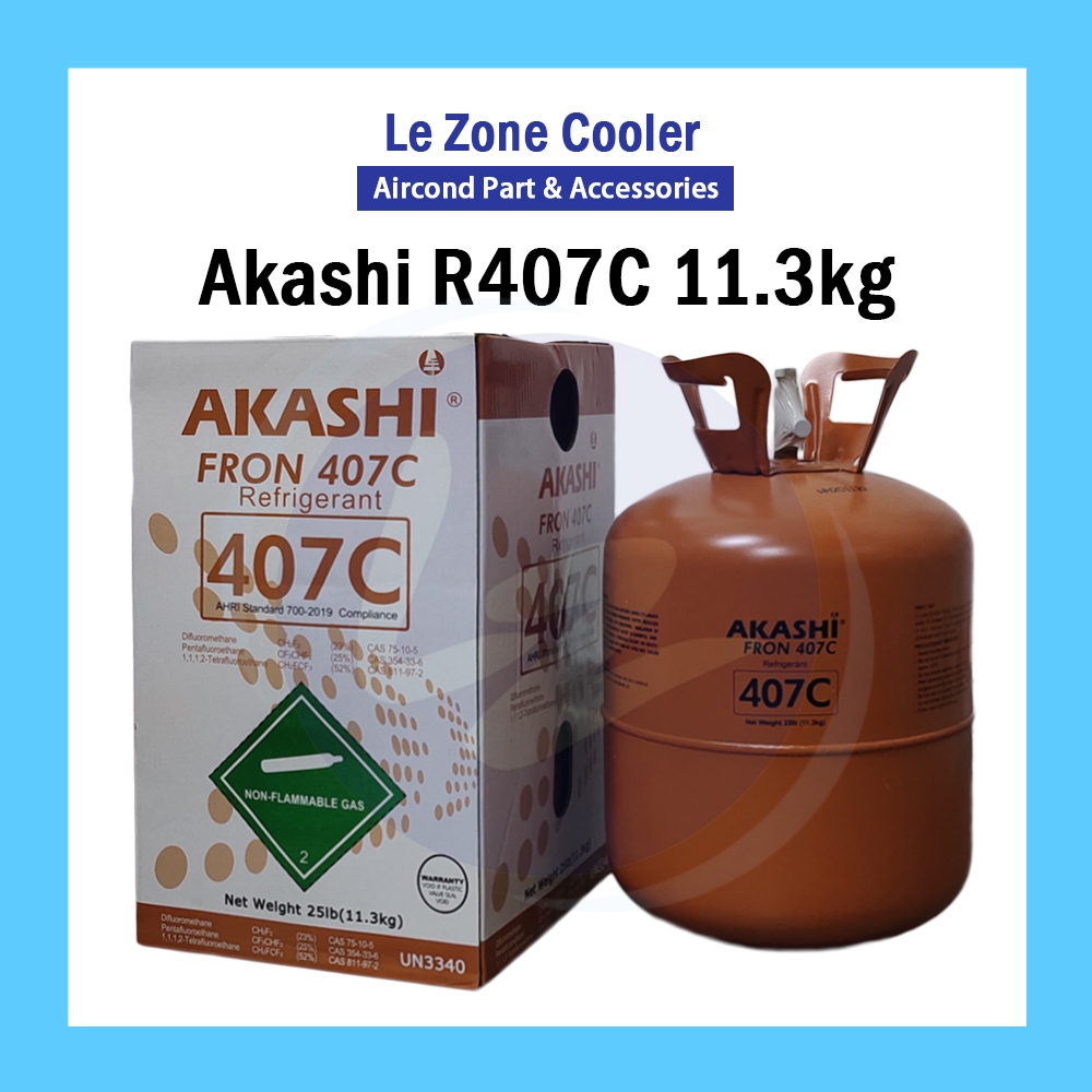 Akashi R407C Gas R407 Gas Aircond Gas 11.3kg Shopee Malaysia