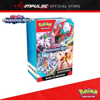 Pokemon TCG Scarlet & Violet SV04 - Paradox Rift - Booster Bundle ...