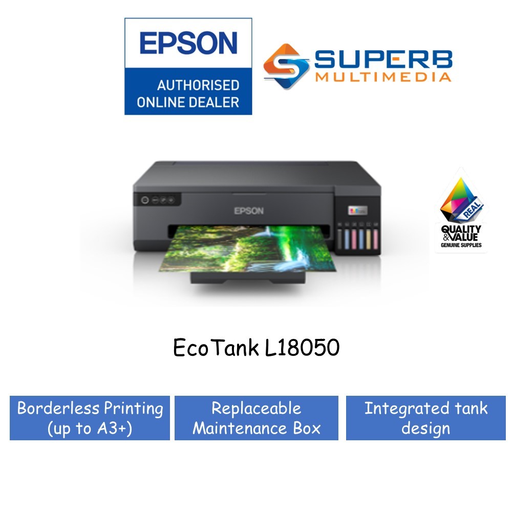 Epson EcoTank L18050 Ink Tank Printer | Shopee Malaysia