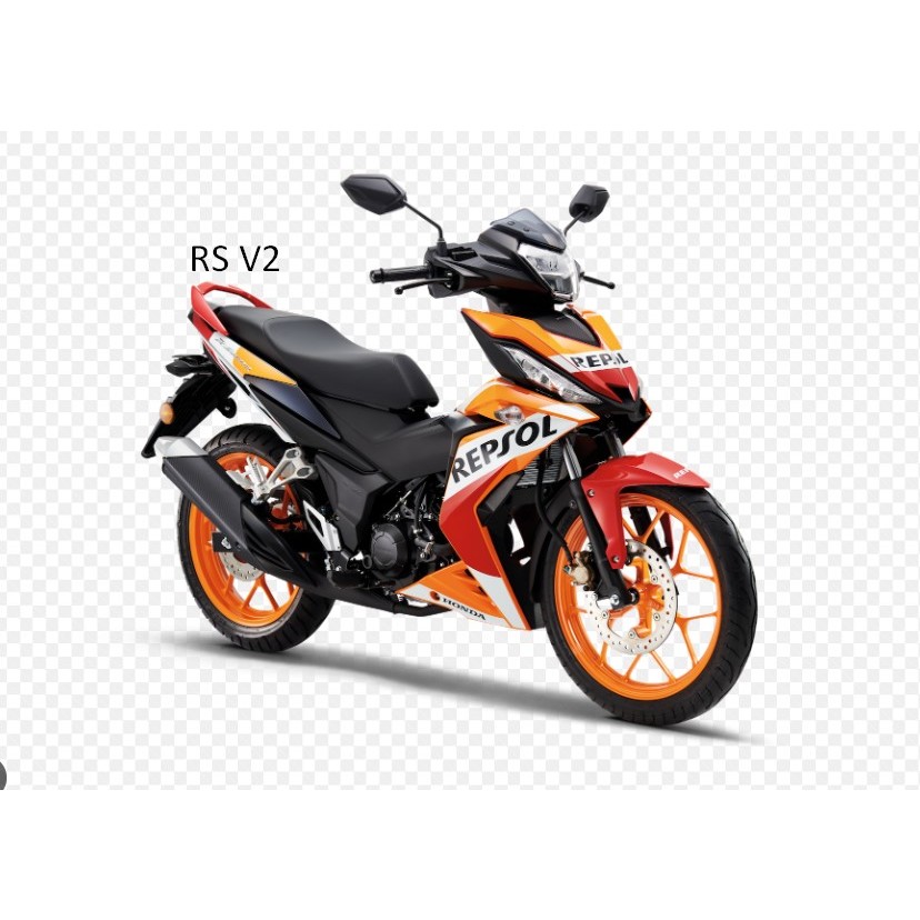 Honda Rs150r Rs 150 V1 V2 Cover Set Repsol Stripe Oem Vietnam Tidak Lubang Signal Shopee Malaysia 5584