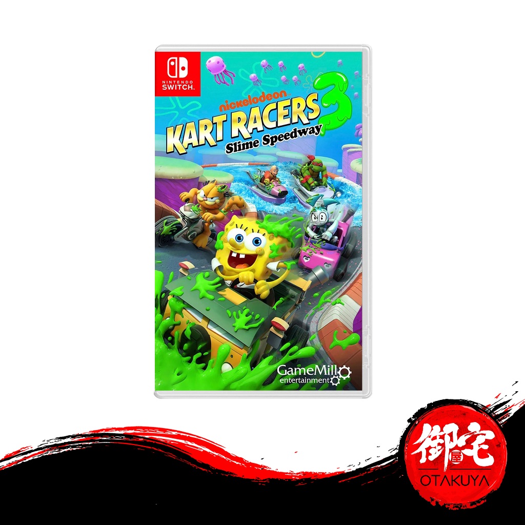 Nintendo Switch Nickelodeon Kart Racers 3 Slime Speedway(English ...