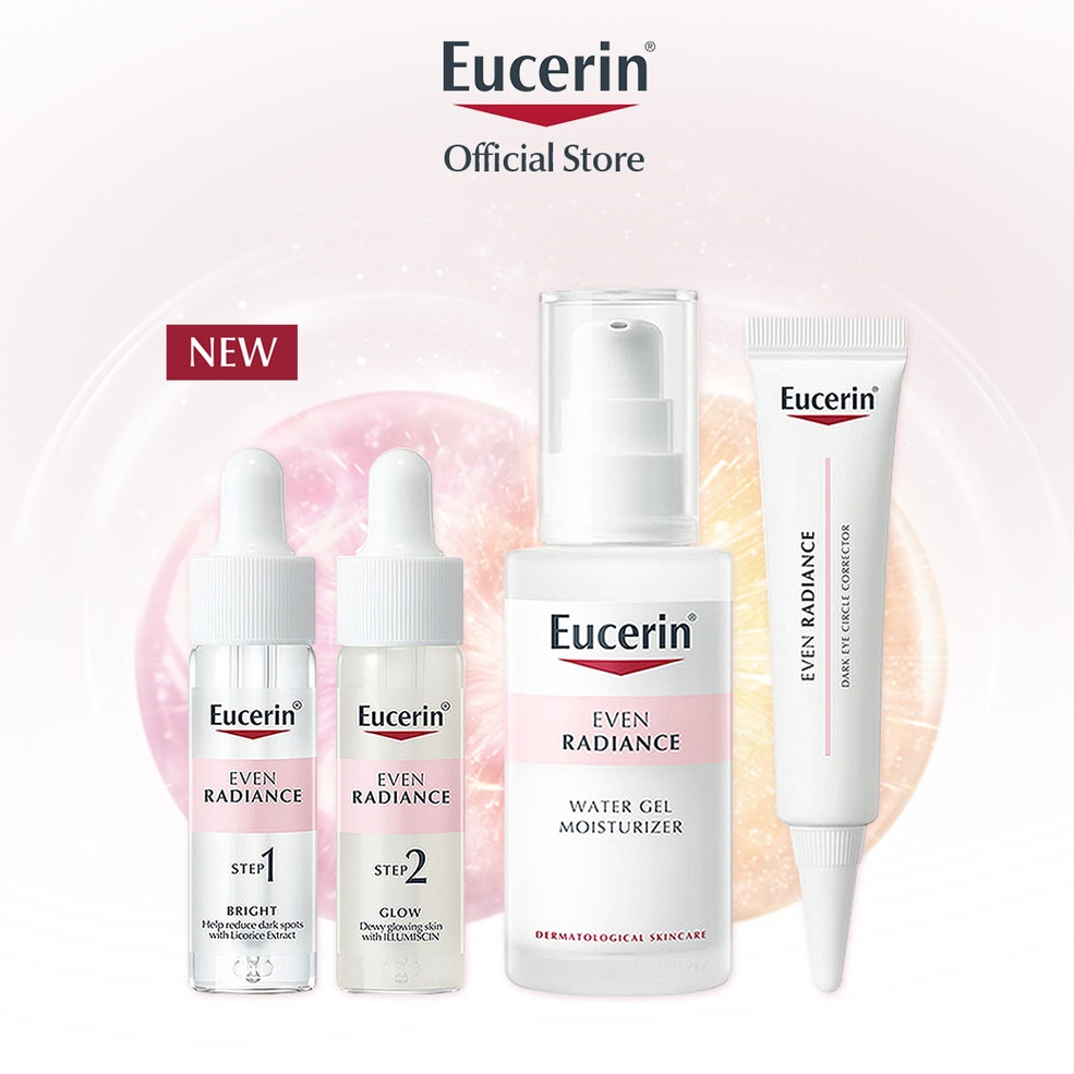 Eucerin Even Radiance Regimen Set Duo Ampoule (2 x 15ml) + Moisturizer ...